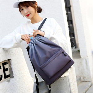 New Drawstring <b>Backpack</b> for Men and <b>Women</b> Outdoor <b>Travel</b> Sports Fitness Lightweight Foldable Student Daypack - Product Image 2