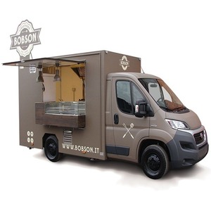 Food Trailer Tow Bar Truck Stainless Steel Street Vending Fully Catering Equipped Mobile Kitchen <b>Box</b> Car hotdog <b>pizza</b> Source - Product Image 3