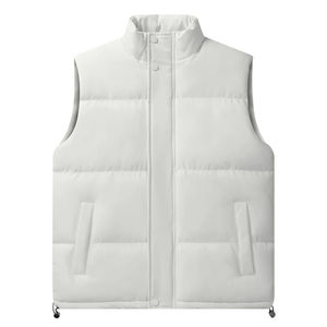 เสื้อกั๊กบอมเบอร์สำหรับผู้ชาย2025ระบายอากาศได้ดีเสื้อกั๊กขนเป็ดสำหรับฤดูหนาวกลางแจ้งมีไส้ผ้าฝ้ายและกระเป๋ากันน้ำขนาดพิเศษ - Product Image 5