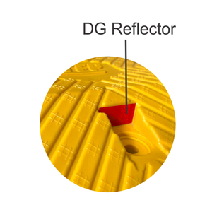 Etep ตัวลดความเร็วพลาสติกตัวลดความเร็วตัวลดแรงกระแทกพลาสติกบนถนนพลาสติก - Product Image 5