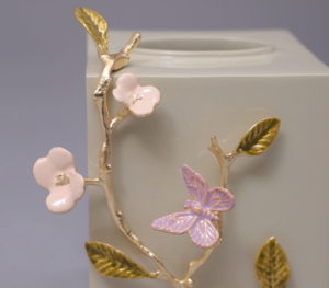 Gingko Tissue Holder Decorative <b>Napkin</b> Box Modern Table top Tissue <b>Dispenser</b> Home Office Bathroom Accessories - Product Image 3