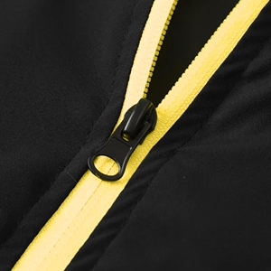 Ensemble de survêtements de luxe en molleton de nylon respirant pour hommes, polo baggy avec logo personnalisé et fermeture éclair pour le football de printemps-fabriqué avec du luxe - Product Image 5