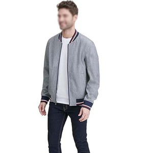 เสื้อแจ็กเก็ตเบสบอลมหาวิทยาลัยสำหรับผู้ชายเสื้อแจ็กเก็ตสำหรับเล่นกีฬาดีไซน์มาใหม่ - Product Image 5