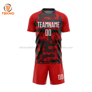 Meilleures ventes 2025-26 Uniforme de football Broderie imprimée personnalisée Nom et numéro de l'équipe Uniforme de football personnalisé OEM ODM entretenu - Product Image 3