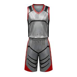 Uniforme de Baloncesto Personalizado con Estampado de Olas de Agua, Sublimado, de Secado Rápido, Transpirable, de Malla, Conjunto de Camiseta y Pantalones Cortos para Hombre y Jóvenes - Product Image 4