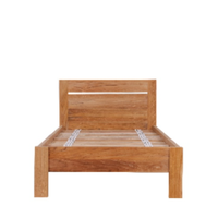 Marco de cama de madera de teca maciza de la mejor calidad, diseño minimalista, cama de panel de tamaño Queen, de Indonesia, de la mejor calidad