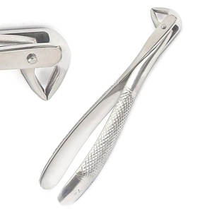 Forceps d'extraction de haute qualité, modèle anglais, pour extractions dentaires, instruments chirurgicaux médicaux, extraction des racines et des molaires - Product Image 1