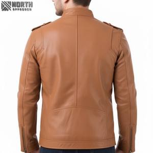 Men's Stylish High Quality Leather Jacket With Appliques New Fashion Winter Jacket <b>Racer</b> Bomber Jacket Custom - Product Image 2