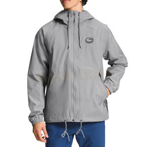 Impermeable para Hombre de Talla Grande, Transpirable, con Cierre de Cremallera, Estilo Casual, de Nailon y Poliéster, con Capucha, en Oferta Online - Product Image 1