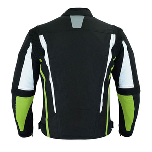 Venta al por mayor mejor chaqueta de motocicleta de calidad superior de cuero Racing XXL XXXL Unisex OEM tamaño personalizado - Product Image 3