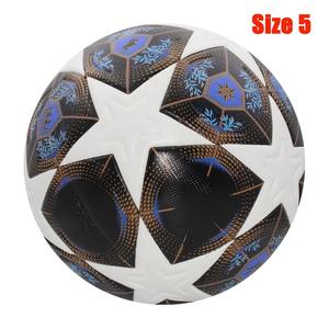 Balón de fútbol térmico de tamaño oficial 5, PVC PU de alta retención de aire para entrenamiento de partidos al aire libre y máquina divertida de coser, Fútbol Mundial - Product Image 2