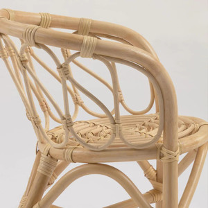 Silla de ratán natural ecológica al mejor precio al por mayor, muebles para niños para dormitorio y sala de estar, gabinete de juguetes para niños - Product Image 6