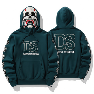 เสื้อฮู้ดแบบดึงดึงได้สำหรับทุกเพศกระเป๋าจิงโจ้ระบายอากาศได้ดีย้อมสีพื้นสำหรับฤดูหนาวทำจากโรงงาน100% - Product Image 4