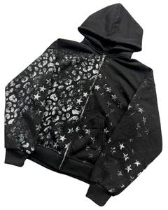 Chándal de algodón de peso pesado de nuevo diseño personalizado, traje de lavado ácido con técnica bordada, Conjunto de sudadera y pantalón de invierno - Product Image 4