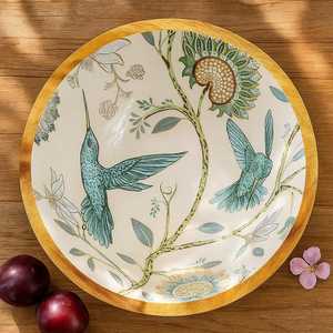 ชามซุปทำจากไม้อะคาเซียทำจาก100% พร้อมงานฟอยล์ - Product Image 4