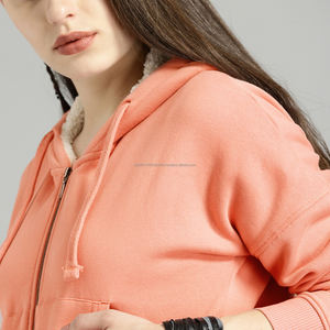 Sudadera con Capucha Deportiva Sexy Personalizada Fit2Fight para Mujer, Top Corto Informal de Manga Larga, Sudaderas con Capucha y Camisetas para Mujer - Product Image 4