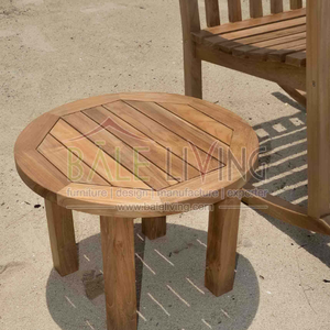 Table basse extérieure en bois massif de haute qualité meubles de salon de style minimaliste parfaits pour un usage domestique d'Indonésie - Product Image 1