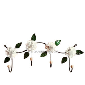 Animal Face <b>Wall</b> Mounted <b>Coat</b> <b>Hook</b> <b>Rack</b> Four <b>Hooks</b> Strong & Durable For Home Or Mining Antique Style With Antique Gold Finished - Product Image 5