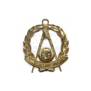 Ensemble de collier et de bijoux maçonniques, régalia maçonnique, accessoires de loge, ensemble de collier et de bijoux maçonniques - Product Image 4