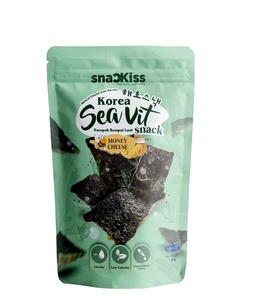Sac HALAL d'algues rôties au miel et au fromage, fruits de mer, SUSHI, emballage Oem vert foncé, emballage de stockage aimable, couleur des aliments, poids - Product Image 1