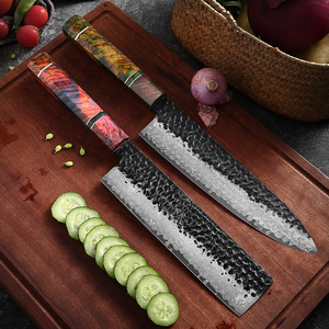 Couteau de chef à haute teneur en carbone lame tranchante forgée couteau de chef durable fournisseur pakistanais couteau tranchant fait à la main - Product Image 5