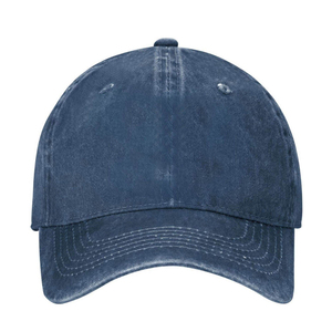 Denim Cap Adjustable Strap <b>Baseball</b> Cap Soft Cotton Vintage Washed Low Profile Curved Visor <b>Hat</b> for Men <b>Women</b> - Product Image 6