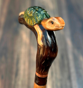 Bastón de Madera Natural Pulida, Ecológico, Tradicional, Hecho a Mano, Resistente, Bastón de Apoyo de Madera Dura - Product Image 3