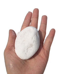 Egg Stone White Tumble Stone for Driveway Paving and Landscaping From Viet Nam Rocks - Product Image 1