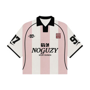 Camiseta de fútbol retro americana personalizada para adultos jóvenes Polo clásico de gran tamaño deporte con sublimación malla de poliéster conjunto de tamaño adulto - Product Image 3