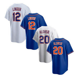 Camiseta deportiva de béisbol de poliéster de diseño personalizado, gran oferta, nueva camiseta de béisbol americana cosida, todos los equipos de béisbol para camiseta blanca, camiseta para hombre - Product Image 1