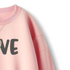 Novedad, Sudaderas Casuales Rosas con Logotipo Sublimado Personalizado para Mujer, Cálidas, Transpirables, Cómodas y de Estilo Urbano - Product Image 6