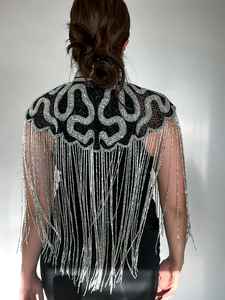 ชุดคอปักเลื่อมลูกปัดทรงตรงที่สวยงามสำหรับงานเทศกาลในคลับ - Product Image 2