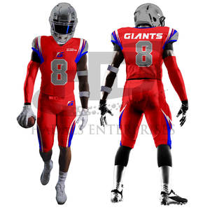 Uniforme confortable de football américain d'uniforme de football américain en gros léger pour des adultes - Product Image 3