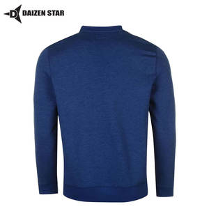 Sudadera Personalizada para Hombre, Cuello Redondo, Poliéster/Algodón, Forro Polar, Ecológica, Resistente al Viento, Transpirable, Estilo Urbano, Invierno, Color Sólido - Product Image 3