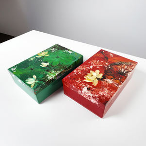 Caja de laca tradicional ecológica hecha a mano de Vietnam para el día a día, artesanía de VietnamCrafts, gran oferta, artesanía de Arte Popular - Product Image 6