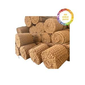 Tapis en fibre de coco de haute qualité Maille tissée en filet de coco Matériau naturel écologique du fabricant du Vietnam Exportation - Product Image 5