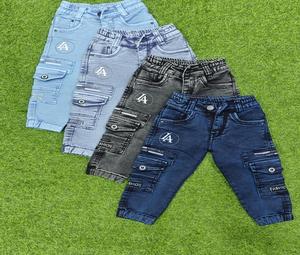 Double Pocket Utility Style High Quality <b>Jeans</b> For <b>Boys</b> with Premium & Durable Fabric - Product Image 1