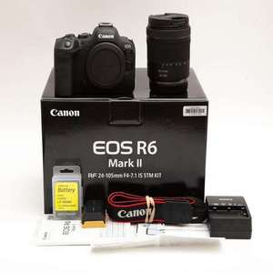 Appareil photo hybride plein format EOS R6 Mark II neuf avec objectif RF24-105mm F4 L USM, 24,2 MP, garantie de 3 ans, ODM/OBM - Product Image 3