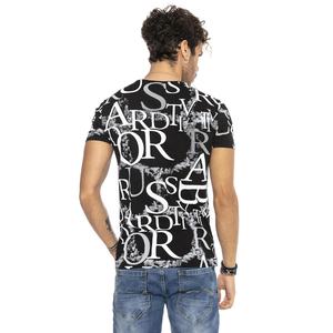 Camiseta Estampada Personalizada al por Mayor para Hombre, Ropa de Verano Informal con Cuello Redondo, Camiseta Estampada para Hombre, Ropa de Exterior, Camiseta de Diseñador Personalizada - Product Image 2