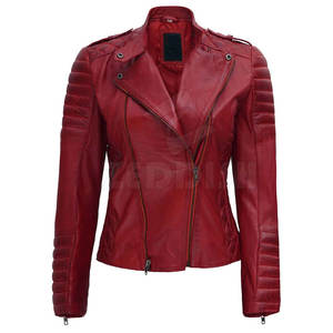 Chaqueta de cuero profesional de alta calidad último diseño 2025 Material de cuero para mujer a la venta ahora - Product Image 2