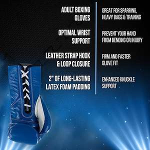 Cleto Reyes ถุงมือซ้อมมวยสำหรับผู้ชายและผู้หญิง, หนังและม้า, MMA, คิกบ็อกซิ่ง, มวยไทย, ลูกไม้ขึ้น - Product Image 3