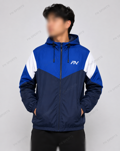 Veste coupe-vent à capuche unisexe de haute qualité pour adultes, été, extérieur, 100% polyester, vente chaude, vestes confortables, prix bas - Product Image 4