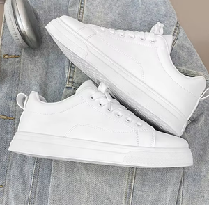 Zapatos clásicos de PU ligeros para todas las estaciones para hombres, elegantes, cómodos, flexibles, deportivos, informales, uso diario, aumento de altura, moda - Product Image 1