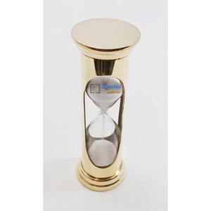 Nautical Plated Handmade Brass Metal <b>Sand</b> <b>Timer</b> Hourglass Watch Vintage Decorative 1Min Sandglass - Product Image 2