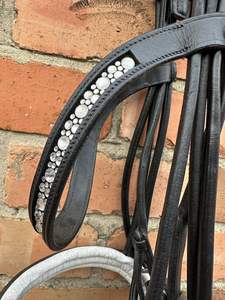 Cheval Cob Taille Roulé Double Bride CHEVAL BRIDLE DELUXE ANATOMIQUE EN CUIR ÉLEVÉ - Product Image 2