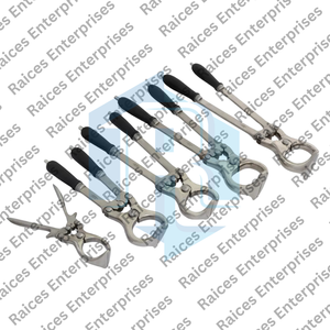 Manual de alta resistencia Burdizzo Emasculator Bloodless Veterinary Castration & Livestock Forceps Instrumentos quirúrgicos veterinarios - Product Image 2