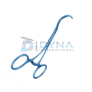 แคลมป์สเตนเลสสตีลคุณภาพสูงกึ่งวงกลม Cooley atraumatic ขากรรไกรโค้งไทเทเนียม4.75 "(12ซม.) - Product Image 2