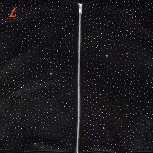 Ventes en gros de sweats à capuche en strass avec impression personnalisée de cristaux et service de marque privée - Fabricant - Product Image 2