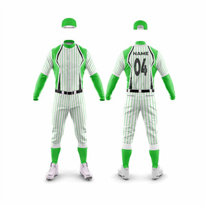 Camisetas de Béisbol Personalizables Transpirables 100% Poliéster, Uniformes Deportivos Sublimados al por Mayor para Hombres Adultos - Product Image 4