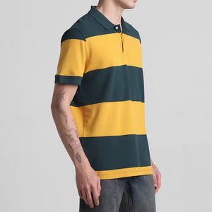 Chemises polo à manches longues pour hommes, col polo, design élégant, en vente, chemises polo formelles à manches longues pour hommes - Product Image 4